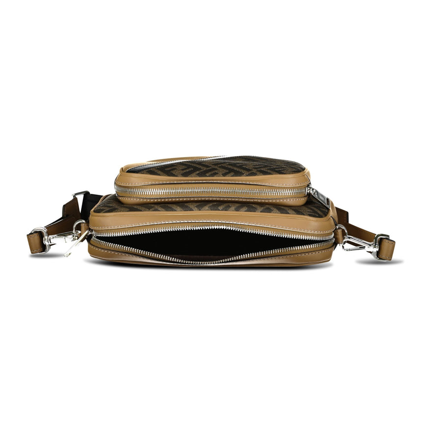 Fendi 'Camera Case Duo' Tobacco Brown - Boinclo ltd - Outlet Sale Under Retail