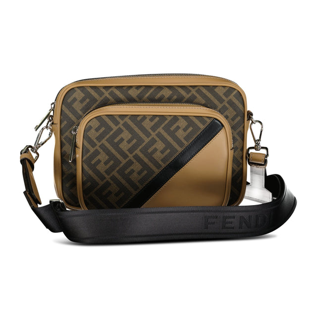 Fendi 'Camera Case Duo' Tobacco Brown - Boinclo ltd - Outlet Sale Under Retail