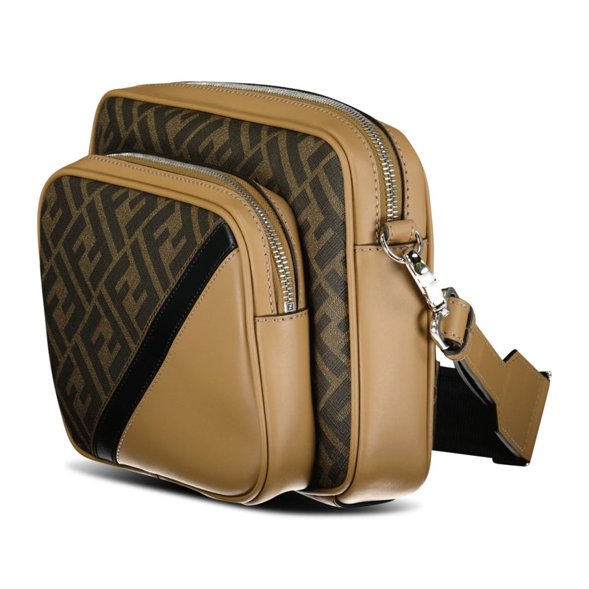 Fendi 'Camera Case Duo' Tobacco Brown - Boinclo ltd - Outlet Sale Under Retail