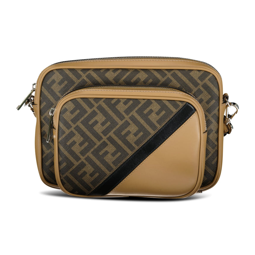 Fendi 'Camera Case Duo' Tobacco Brown - Boinclo ltd - Outlet Sale Under Retail