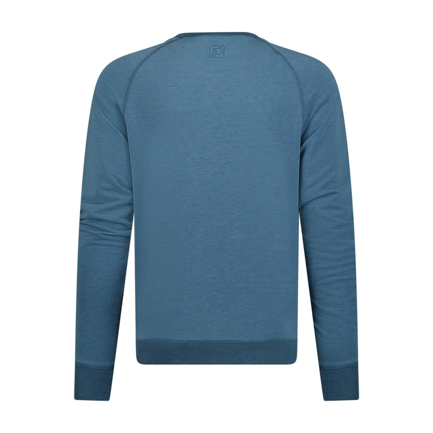 FootJoy Crew Neck Golf Sweatshirt Blue - Boinclo - Outlet Sale Under Retail