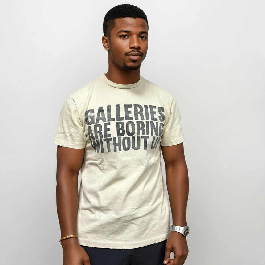 Gallery Dept. Boring Tee in Archival White - Boinclo - Outlet Sale Under Retail