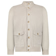 Gran Sasso Alcantara Suede - Effect Jacket in Beige - Boinclo - Outlet Sale Under Retail