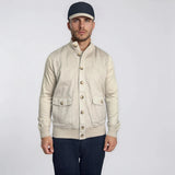 Gran Sasso Alcantara Suede - Effect Jacket in Beige - Boinclo - Outlet Sale Under Retail