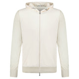 Gran Sasso Athleisure Hooded Jacket in Cream - Boinclo - Outlet Sale Under Retail