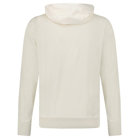 Gran Sasso Athleisure Hooded Jacket in Cream - Boinclo - Outlet Sale Under Retail