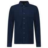 Gran Sasso Cotton Shirt in Navy - Boinclo - Outlet Sale Under Retail
