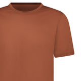 Gran Sasso Mercerised Cotton Crewneck T-Shirt in Brown - Boinclo - Outlet Sale Under Retail