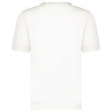 Gran Sasso Silk Crewneck T-Shirt in Ivory - Boinclo - Outlet Sale Under Retail