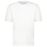 Gran Sasso Silk Crewneck T-Shirt in Ivory - Boinclo - Outlet Sale Under Retail