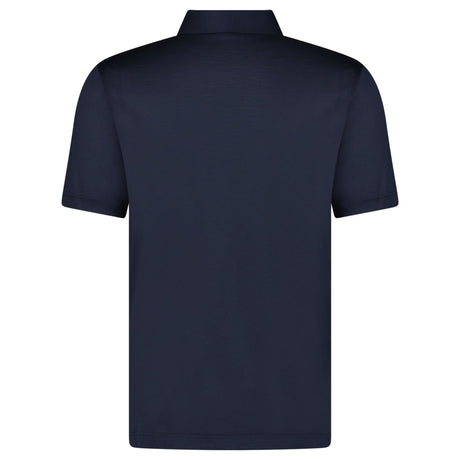 Gran Sasso Silk Polo Shirt in Navy - Boinclo - Outlet Sale Under Retail