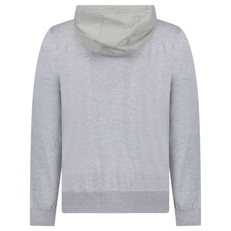 Gran Sasso Hooded Zip - Up Jacket in Grey - Boinclo - Outlet Sale Under Retail