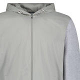 Gran Sasso Hooded Zip - Up Jacket in Grey - Boinclo - Outlet Sale Under Retail