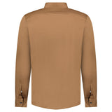 Gran Sasso Mercerized Cotton Jersey Shirt in Brown - Boinclo - Outlet Sale Under Retail