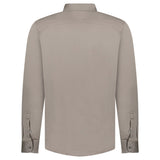 Gran Sasso Mercerized Cotton Jersey Shirt in Grey - Boinclo - Outlet Sale Under Retail