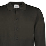 Gran Sasso Merino Wool Knitted Cardigan in Dark Grey - Boinclo - Outlet Sale Under Retail