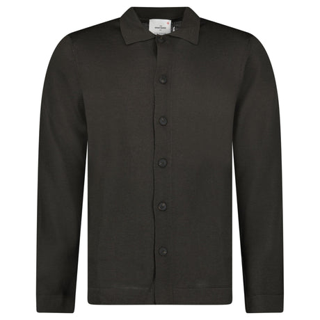 Gran Sasso Merino Wool Knitted Cardigan in Dark Grey - Boinclo - Outlet Sale Under Retail
