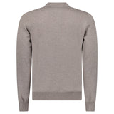 Gran Sasso Merino Wool Zip Polo in Brown - Boinclo - Outlet Sale Under Retail