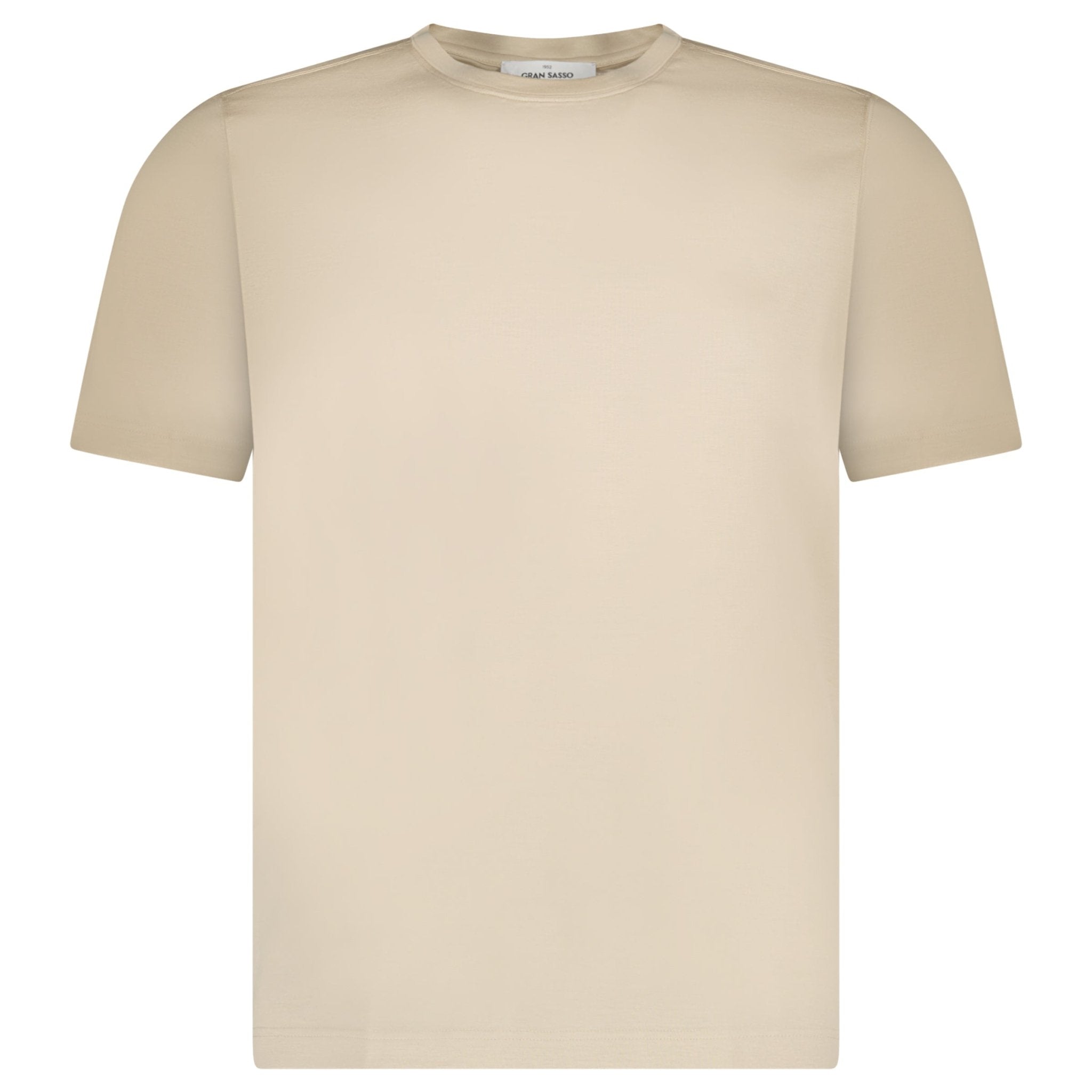 Color variation of Gran Sasso Pure Cotton T-Shirt in Beige