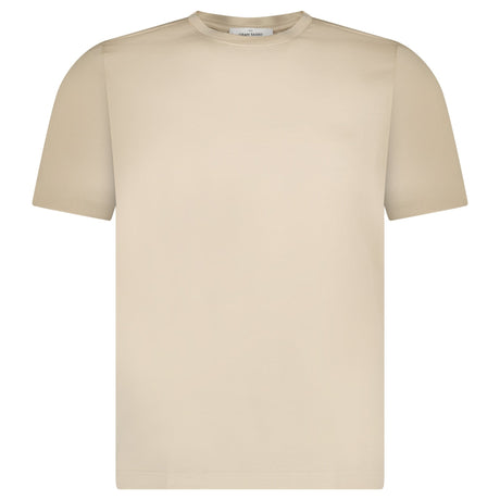 Gran Sasso Pure Cotton T-Shirt in Beige - Boinclo - Outlet Sale Under Retail