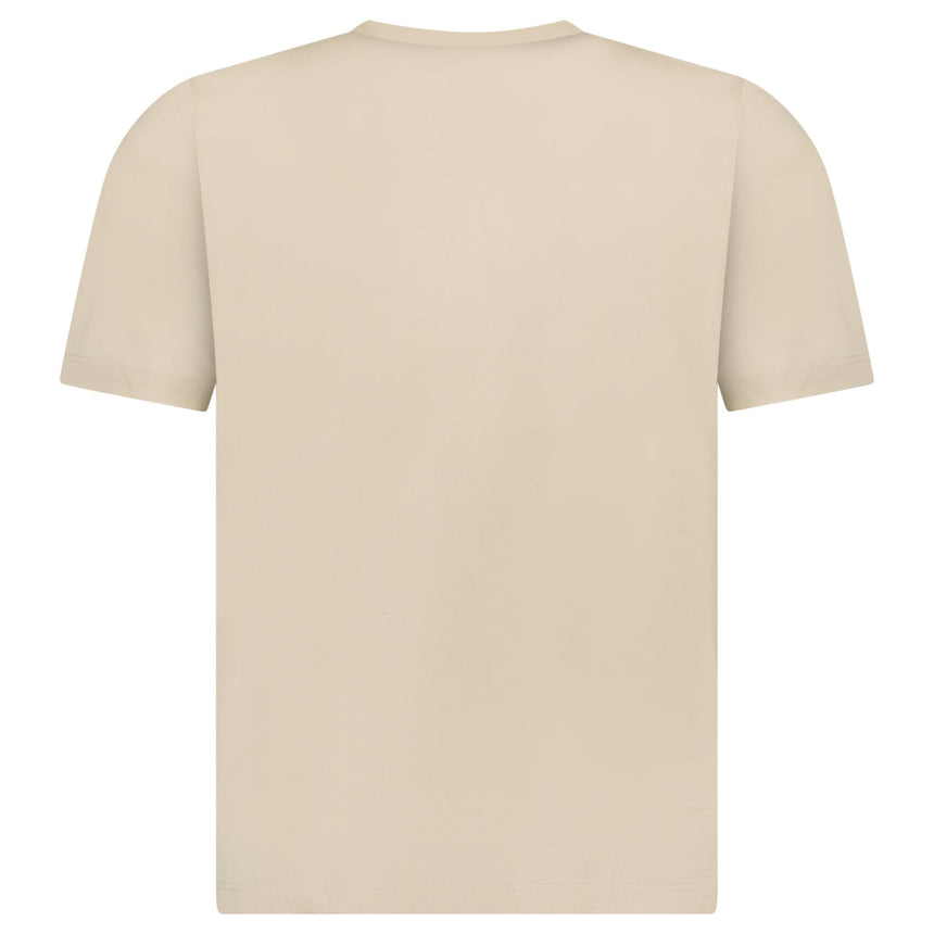 Gran Sasso Pure Cotton T-Shirt in Beige - Boinclo - Outlet Sale Under Retail