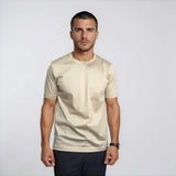 Gran Sasso Pure Cotton T-Shirt in Beige - Boinclo - Outlet Sale Under Retail