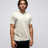 Gran Sasso Pure Cotton T-Shirt in Beige / Light Grey - Boinclo - Outlet Sale Under Retail