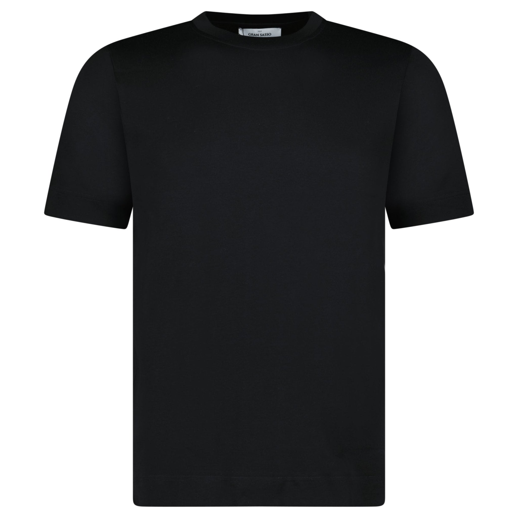 Color variation of Gran Sasso Pure Cotton T-Shirt in Black