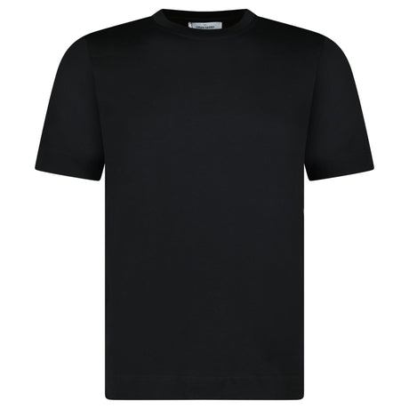 Gran Sasso Pure Cotton T-Shirt in Black - Boinclo - Outlet Sale Under Retail