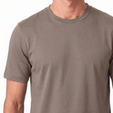 Gran Sasso Pure Cotton T-Shirt in Brown - Boinclo - Outlet Sale Under Retail