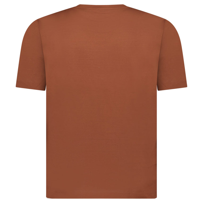 Gran Sasso Pure Cotton T-Shirt in Brown - Boinclo - Outlet Sale Under Retail