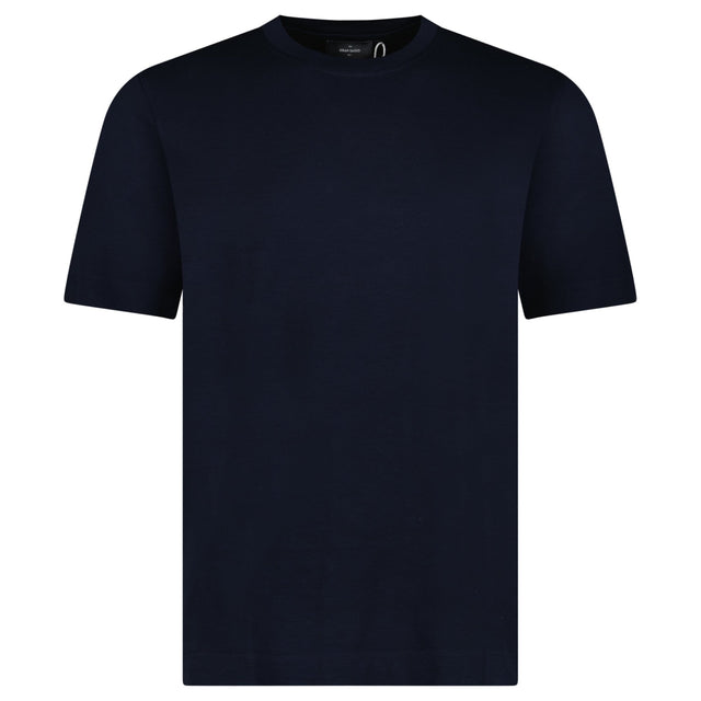 Gran Sasso Pure Cotton T-Shirt in Navy - Boinclo - Outlet Sale Under Retail