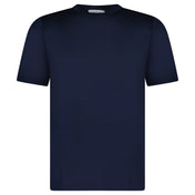 Gran Sasso Pure Cotton T-Shirt in Navy - Boinclo - Outlet Sale Under Retail