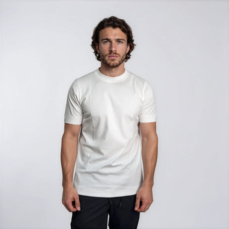 Gran Sasso Pure Cotton T-Shirt in White - Boinclo - Outlet Sale Under Retail