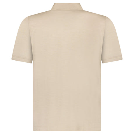 Gran Sasso Silk Polo Shirt in Beige - Boinclo - Outlet Sale Under Retail