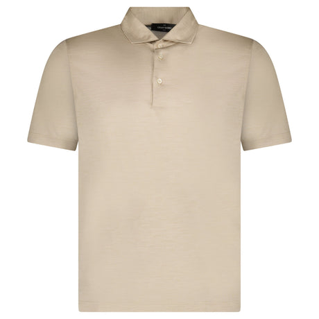 Gran Sasso Silk Polo Shirt in Beige - Boinclo - Outlet Sale Under Retail