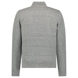 Gran Sasso Super Geelong and Flannel Wool Hybrid Jacket in Light Grey - Boinclo - Outlet Sale Under Retail
