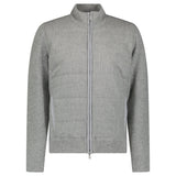 Gran Sasso Super Geelong and Flannel Wool Hybrid Jacket in Light Grey - Boinclo - Outlet Sale Under Retail