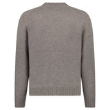 Gran Sasso Super Geelong Wool Full-Zip Bomber Cardigan in Grey - Boinclo - Outlet Sale Under Retail