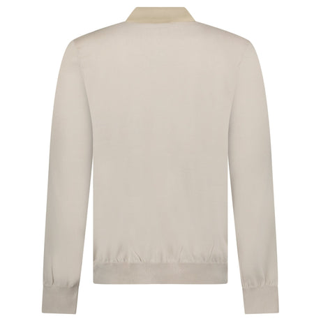 Gran Sasso Zip - Up Jacket in Beige - Boinclo - Outlet Sale Under Retail