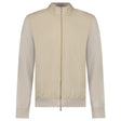 Gran Sasso Zip - Up Jacket in Beige - Boinclo - Outlet Sale Under Retail