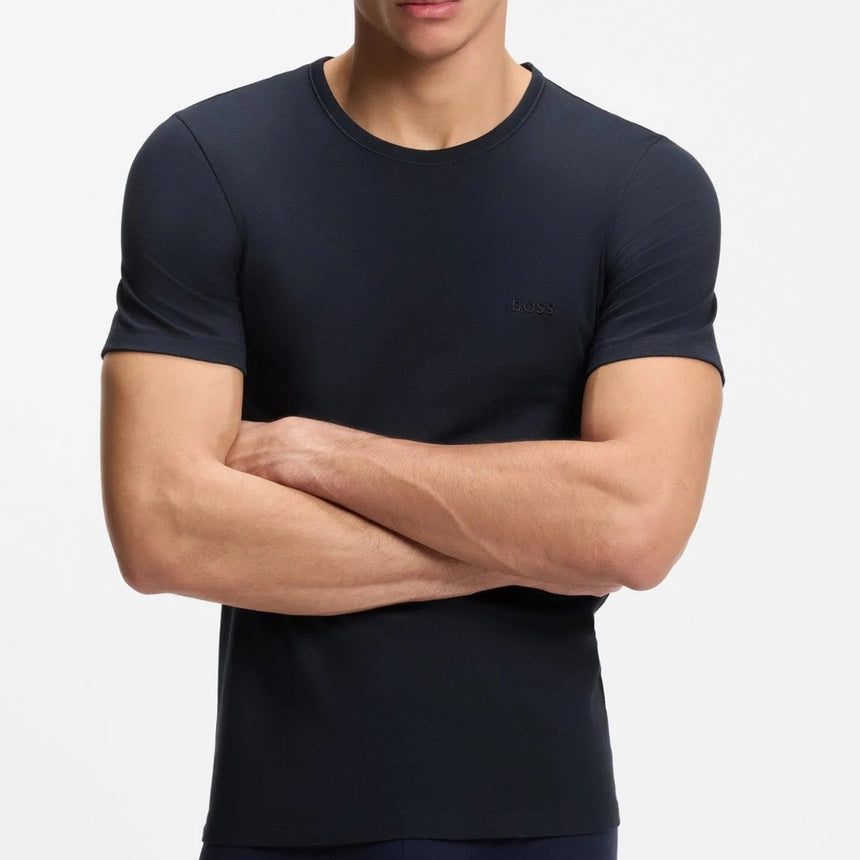 Boss Classic 3 Pack T-Shirt Blue/Dark Blue/ Navy