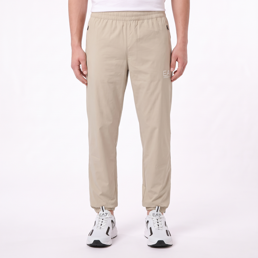 EA7 Emporio Armani Woven Tracksuit in Oxford Tan