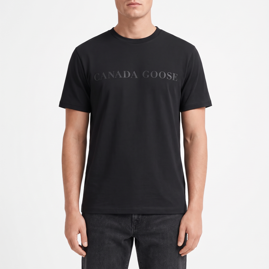Canada Goose Ocra Logo T-Shirt in Black