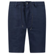 Hugo Boss Chino Straight Fit Shorts in Dark Blue - Boinclo - Outlet Sale Under Retail