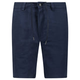 Hugo Boss Chino Straight Fit Shorts in Dark Blue - Boinclo - Outlet Sale Under Retail