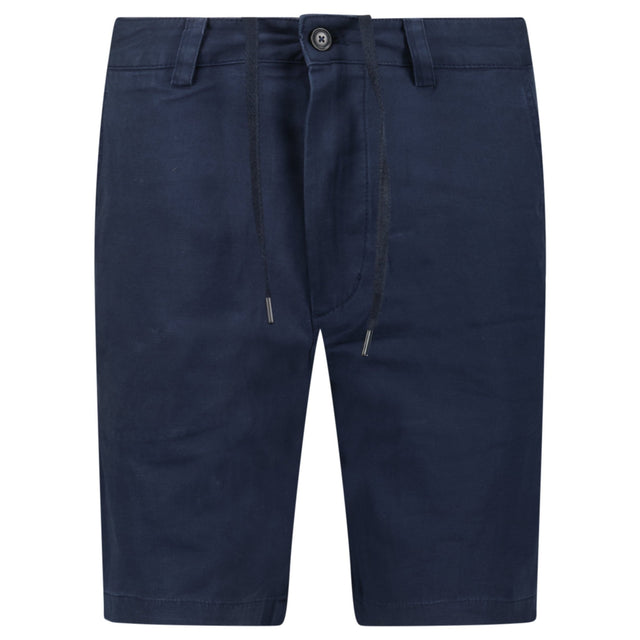 Hugo Boss Chino Straight Fit Shorts in Dark Blue - Boinclo - Outlet Sale Under Retail