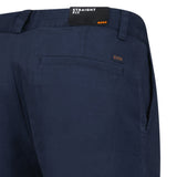 Hugo Boss Chino Straight Fit Shorts in Dark Blue - Boinclo - Outlet Sale Under Retail