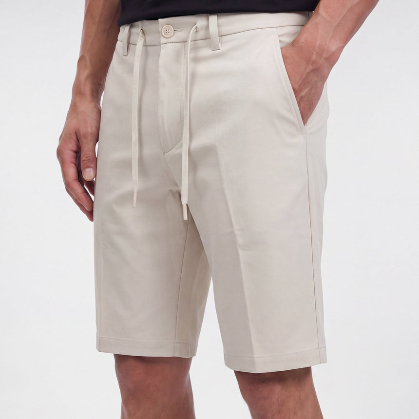 Hugo Boss Commuter 10.5 Shorts in Light Beige - Boinclo - Outlet Sale Under Retail