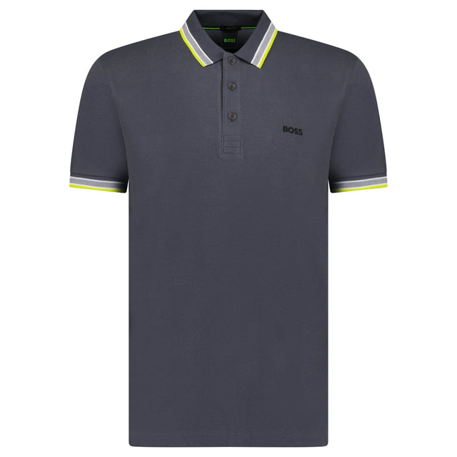 Hugo Boss Paddy Polo Shirt Dark Grey - Boinclo - Outlet Sale Under Retail